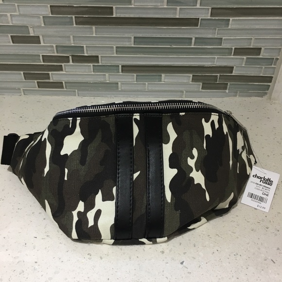 Charlotte Russe Handbags - Charlotte Russe Camo Fanny Pack